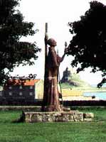 Statue of St.Aidan by Kathleen Parbury